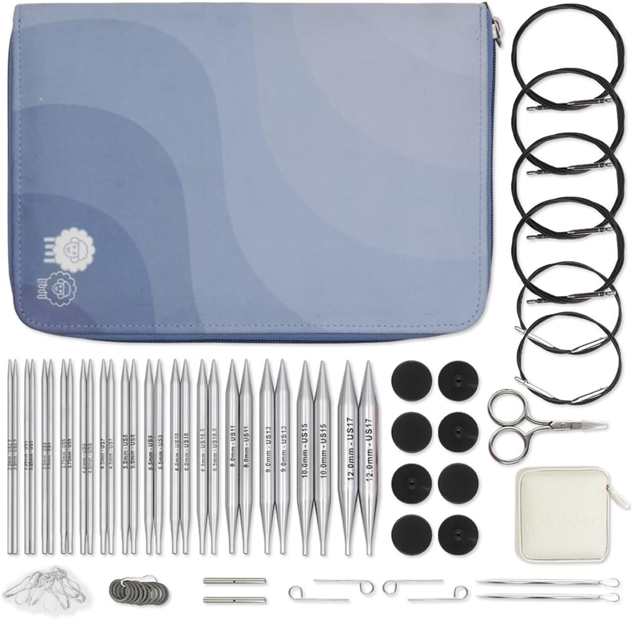 KnitPro Nova Grande Interchangeable Knitting Needle Set 5" (13cm)